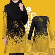 Baju Melayu Muslim Dress Baju Muslimah Baju Merdeka 2024 Muslimah Malaysia Jersey