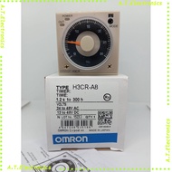 Great Value H3CR-A8 12-48v 24v 48v 12vOmron H3CR-A8 Mini Time Relay H3CR-A8 1.2-300h 24-48VAC 12-48V