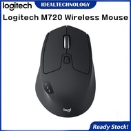 Logitech M720 Triathalon Multi-Device Wireless Mouse, Black