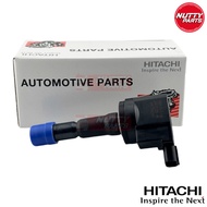 คอยล์จุดระเบิด HITACHI HONDA JAZZ GE  CITY i-VTEC FREED BRIO 2008-2013 ปลั๊กใหญ่  ICH005 CM11-116