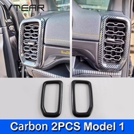 Vtear For Ford Ranger Raptor Wildtrack XLT / Everest 2023 2024 Car Front Panel Air Outlet Frame (Car