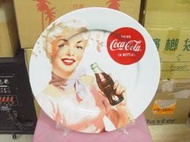 Coca-Cola Coke 可口可樂 復古 瓷盤 觀賞盤 老盤 餐盤 盤子