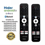 Original 2022 Haier android TV / Smart TV Remote Control HTR-U31 Compatible With H43K66UG PLUS H50K6