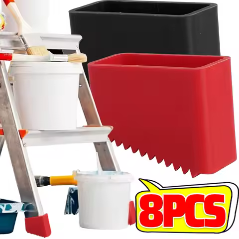 1/8pcs Step Ladder Feet Covers Multi-functional Ladder Leg Covers Anti-slip Ladder Pads Replacement 