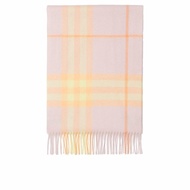 Burberry 男女同款 格紋羊絨圍巾均碼碼168cm*30cm