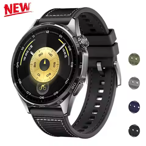 Silicone Band For Huawei GT6 46mm Watchband Replaceable Sport Bracelet For Huawei GT5 GT6pro 46mm GT