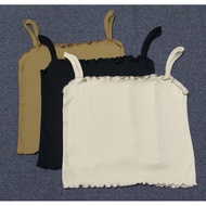 Knitted Tank Top / Korean Knit Tanktop / Kriwil Tank Top