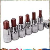 1/4 Inch Drive Metric Hex Key Hex Socket Bit Hexagon H2 H3 H4 H5 H6 H7 H8 H10