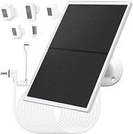 10W/5V Solar Panel Charger with Two connectors DC3.5 * 1.35 and USB-C, 9.8Ft Charging Cable, IP65, C