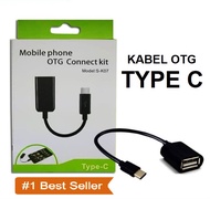 Kabel OTG TYPE C Usb Handphone Hp / OTG Cable Connection Kit Micro Usb For Android Samsung Oppo Vivo