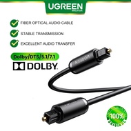 UGREEN Digital Fiber Optical Audio Cable Toslink Coaxial Cable Male To Male Optical Cables SPDIF PS4