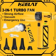 KEELAT Mini turbo Fan 130000rpm Portable Turbo Fan Strong wind Fan turbo fan Jet Fan Blower