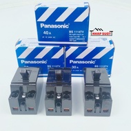 Black circuit breaker, circuit breaker, PANASONIC block circuit breaker 20A 30A 40A