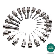 DG 12pcs 0.5 inch 1 inch 1.5 inch 2 inch Cannula Length Dispensing Needle (8G,10G,12G,14G...26G Opti