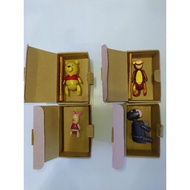 Disney Young Epoch Wooden Dolls Winnie The Pooh Piglet Tigger Eeyore
