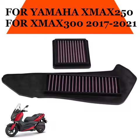 Motorcycle Accessories Air Filter Air Intake Cleaner Engine Protect For Yamaha XMAX300 XMAX250 XMAX 