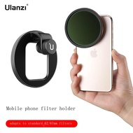 Ulanzi mobile phone filter adapter ring 67mm tablet lens photography external light ND polarizing me