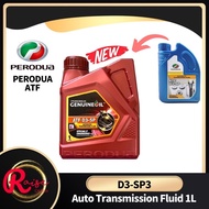 Perodua ATF SP3 Auto Transmission Fluid GEAR Oil (1L) Myvi Lagi Best Alza Viva Axia Bezza Aruz D3-SP