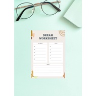Soulchips Dream Worksheet Browns