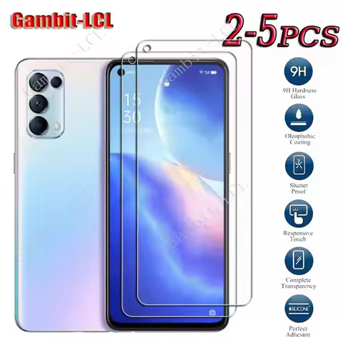 9H HD Original Tempered Glass For OPPO Reno5 A 5G 6.5" OPPOReno5A Reno5A Reno 5 5A Screen Protection