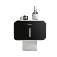 HTW shop ecoco Toilet paper holder Waterproof Roll Paper Tube Storage Box bathroom tissue holder