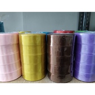 2.5 CM SATIN RIBBON (1INCH) satin ribbon ribbon ribbon besar