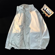 Reversible Jacket Bomber Jacket For Men Jacket For Men With Zipper Printed Jacket Windproof Jacket