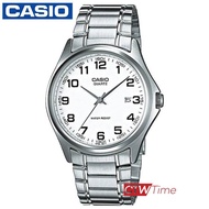 Casio Standard นาฬิกาข้อมือสุภาพบุรุษ สายสแตนเลส รุ่น MTP-1183A-7BDF - Silver