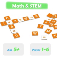 Math Games,Math Manipulatives,Addition Subtraction Multiplication Division Learning Games,Number Fla