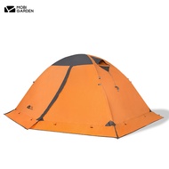 MOBI GARDEN Backpacking Tent 4 Seasons Camping Outdoor Waterproof Windproof 1-3 Person Hiking