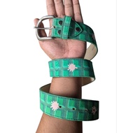 BBC BILLIONAIRE BOYS CLUB ICECREAM WAFFLE PATTERN BELT