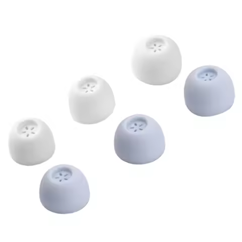 6pcs S/M/L Soft Silicone Replacement Eartips Earbuds Cushions Ear pads Covers for Redmi buds 4 Noise