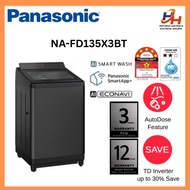 Panasonic 13.5kg Powerful Clean & Convenient Top Load Washing Machine NA-FD135X3BT