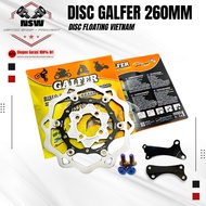 Galfer DISC 260mm DISC GALFER RACINGPARTS Universal FLOATING DISC 260mm Beat Vario Mio