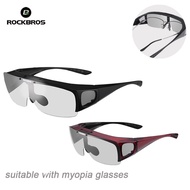 ROCKBROS Polarized Cycling Sunglasses MTB Bike Goggles For Myopia Glasses New