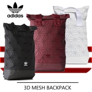 * * Adidas 3D Mesh Roll Top Backpack /Issey Miyake Style Bag Fashion