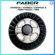 Faber FGH222 / FGH223 / FGH252/78BK/FBH332/75BKSS Burner Whole set 12cm