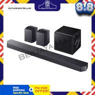 Samsung 9.1.4ch Dolby Atmos Sound Bar Home Theater With Wireless Subwoofer & Wireless Rear Speaker H