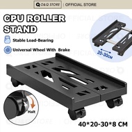 🇸🇬 CPU Stand-Adjustable Cpu Roller Stand With Wheels For Computer Pc Case-Pc Stand/Cpu Roller Stand