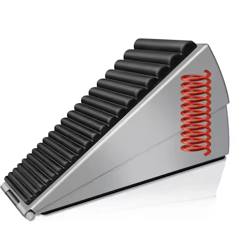 Spring enhanced door stopper, anti-collision door plug, door stopper, windproof door stopper, door w