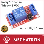 Relay 1 Channel 5V Volt DC output 250VAC 30VDC 10A module opto-insolid optocoupler supports high and