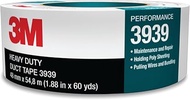 3M 3939 Heavy Duty Duct Tape, Silver, 1.88 in x 60 yd x 9.0 mil – Professional Grade Water-Resistant
