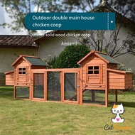 Outdoor Large Chicken Cage Reban Ayam Chicken Shed Sangkar Kandang Ayam Luar Rumah Ayam Besi Ayam Reban Ayam Villa