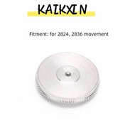 KAIKXIN 2824 Movement Parts, Mechanical movement model Precision|part Watch Mainspring Barrel, Stand