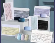 包郵🚚適用ipad藍牙鍵盤手機平板電腦通用無線鼠標鍵盤套裝妙控便攜鍵盤