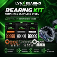 Lynx Bearing Seasir Rexcast Non-DC hybrid ceramic stainless steel fishing baitcasting spool reel bc
