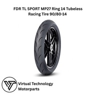 FDR TL SPORT MP27 Ring 14 Tubeless Racing Tire 90/80-14