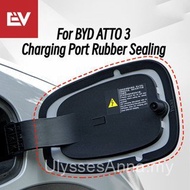 For BYD Seal BYD M6 BYD SEALION 7 BYD ATTO 3 BYD Seal 5 BYD Seal 6  Charging Port Rubber Sealing Red