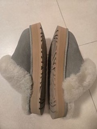 UGG 厚底毛毛拖鞋