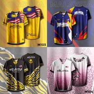 2025 Independence Day Merdeka Jersey Viral Unisex 68th Jersey Baju Lelaki Outdoor Sport Football Shi